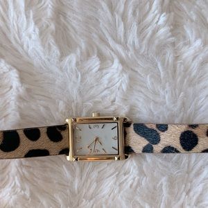 Stella & Dot Leopard Watch